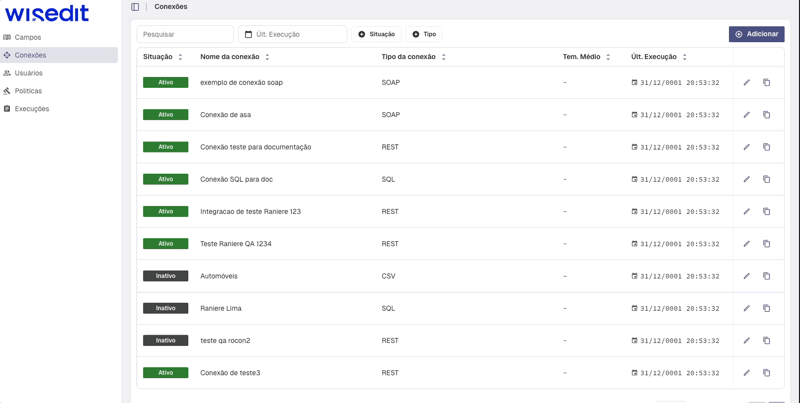 Etapa 1 - Configuração Geral