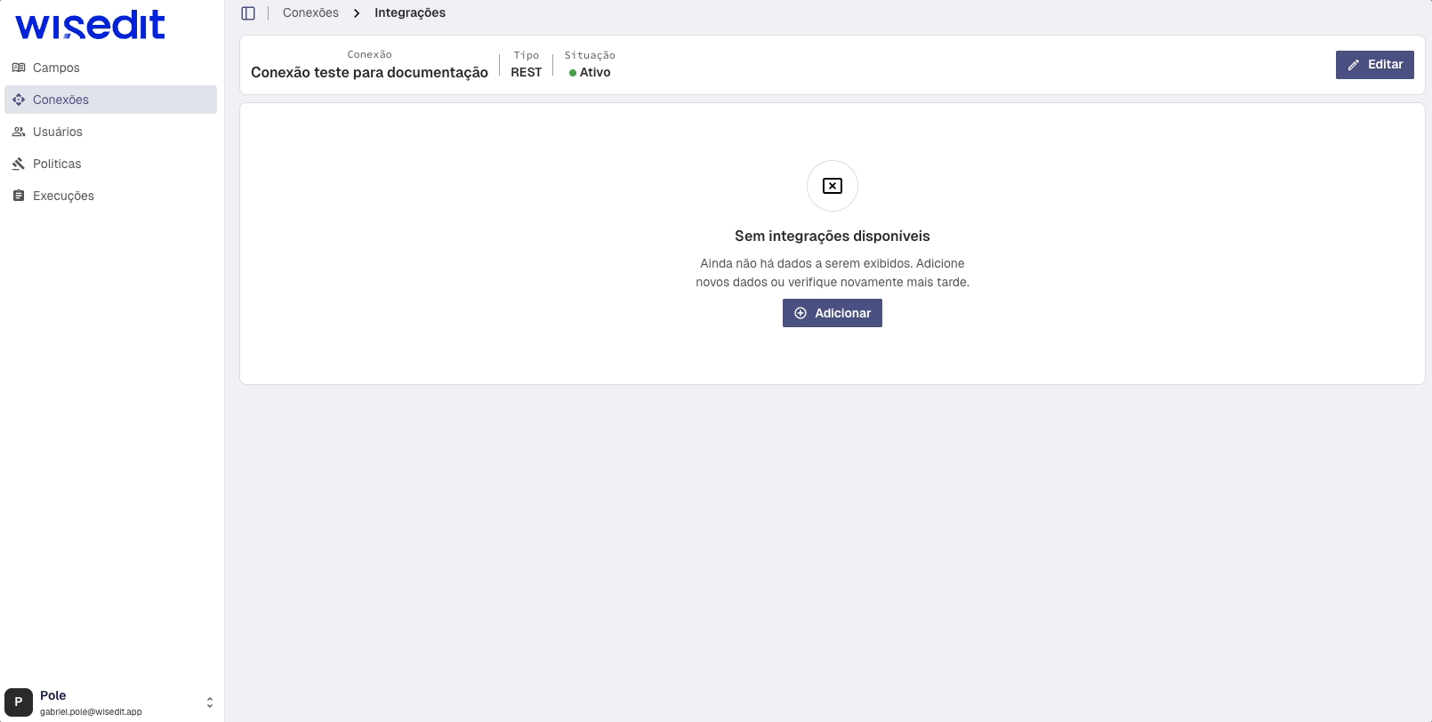 Etapa 1 - Configuração Geral
