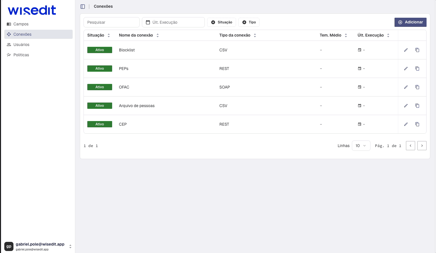 Conexão REST - Auth Body